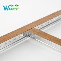 Système de suspension de plafond en T24 en acier inoxydable galvanisé moderne, barre en T revêtue de zinc, ignifuge, antirouille, léger