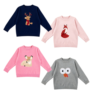 Puresun OEM/ODM Vêtements pour garçons en bas âge, vêtements pour enfants, hauts pour enfants, pulls en tricot colorés pour enfants, pulls en coton jacquard pour bébés <span class=keywords><strong>de</strong></span> Noël - Product Image 3