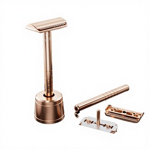 ใบมีดโกนหนวดแบบเปลี่ยนได้ ขายส่ง ใบมีดคู่ ด้ามยาว ใช้สำหรับโกนหนวด ปลอดภัย สำหรับผู้ชาย - Product Image 3