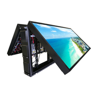 Afficheur LED numérique extérieur double face P4, écran LED IP65 étanche, animation, service frontal, haute luminosité, panneau LED 4 mm