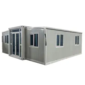 China 20 pies prefabricados expansible moderno hogar plegable casas de contenedores