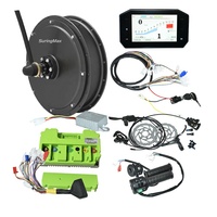 Fournisseur en gros de kits de conversion de moteur de vélo électrique tout-terrain Bluetooth 72V 3000W Stealth Bomber