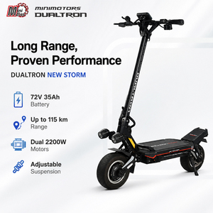 72V 35Ah Original Minimotors <span class=keywords><strong>Dualtron</strong></span> <span class=keywords><strong>Dualtron</strong></span> New Storm 90 km/h Vitesse maximale Freins hydrauliques Nutt à 4 pistons Charge maximale de 330 lb - Product Image 1