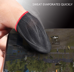 Quick Dry Anti-Sweat Shoot Aim Finger Cot para PUBG Mobile, Mobile Gaming, Android iOS Tablet - Product Image 2