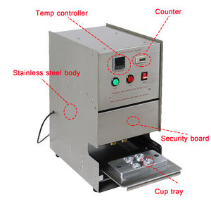 <span class=keywords><strong>Machine</strong></span> de scellage automatique intelligente Alu SX-4 pour capsules <span class=keywords><strong>Nespresso</strong></span> en aluminium avec couvercle en aluminium - Product Image 3