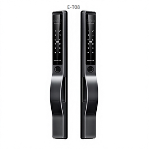 Serrure de porte intelligente en aluminium entièrement automatique, électronique, avec reconnaissance faciale et empreinte digitale, <span class=keywords><strong>haute</strong></span> <span class=keywords><strong>sécurité</strong></span>, serrure numérique <span class=keywords><strong>à</strong></span> combinaison pour application Tuya - Product Image 1