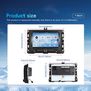 Estéreo para Auto Podofo para <span class=keywords><strong>Jeep</strong></span> <span class=keywords><strong>Renegade</strong></span>, Pantalla Incell de 7'', 4+64 GB, Autoradio, CarPlay, BT, WiFi, RDS, Fabricante OEM - Product Image 5