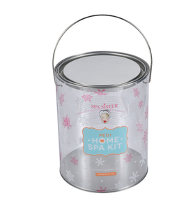 Seau à popcorn cylindrique transparent sur mesure avec couvercle, taille 170*190mm - Product Image 4
