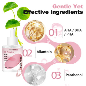 โทนเนอร์หน้า <span class=keywords><strong>AHA</strong></span> <span class=keywords><strong>BHA</strong></span> PHA ลดรอยสิว บำรุงผิวชุ่มชื้น ปลอบประโลมผิว ขาวกระจ่างใส กระชับผิว - Product Image 5