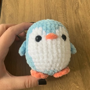 <span class=keywords><strong>Pingouin</strong></span> en peluche au crochet tricoté à la main Chunky <span class=keywords><strong>Amigurumi</strong></span> Animaux en peluche Crochet Chenille <span class=keywords><strong>Pingouin</strong></span> - Product Image 4