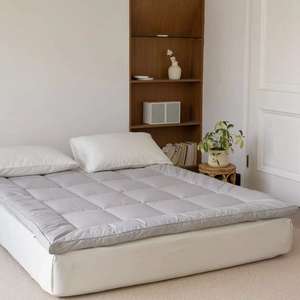 Topper Materasso Ecologico Golden Sail per <span class=keywords><strong>Hotel</strong></span> e Casa, 100% Poliestere 200TC Trapuntato Personalizzabile per Tutte le Stagioni - Product Image 1