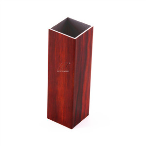 Fournitures d'usine de haute qualité 6063/7075 40X80 25X50 40X60 <span class=keywords><strong>20x20</strong></span> Tubes carrés en aluminium rectangulaires à section creuse - Product Image 2