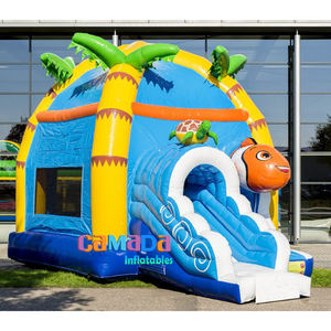 Castillo Inflable Comercial Seaworld con Tobogán, 5x4.5m, Capacidad de 1000kg para 3-10 Niños, Venta al Por Mayor - Product Image 4