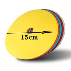 Disques d'entraînement sportifs ActEarlier pour sports d'équipe, football, basketball, points sportifs, points d'agilité en caoutchouc, cône plat - Product Image 2