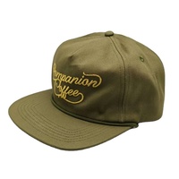 Custom Borduurwerk Patch Logo Gebogen Snapback 5 Panel Katoen Ontwerp Eigen Pet Trucker Hoed