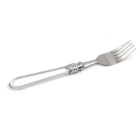 Palace vaisselle occidentale en acier inoxydable manche en plastique couteau à steak en acier inoxydable fourchette cuillère ensemble de vaisselle pour hôtel à la maison