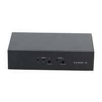 Boîtier d'amplificateur de puissance en tôle sur mesure, boîtier en alliage d'aluminium, revêtement en poudre, boîtier de commutateur Ethernet, OEM industriel