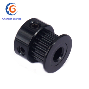 3D Accessori Per Stampanti 2GT Nero Cinghia di Distribuzione Puleggia GT2 6 millimetri di Larghezza 20 Denti 5mm/8 millimetri Bore formato Puleggia - Product Image 2