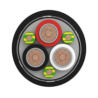 Câble moteur symétrique PRIMEPRO VFD 3Plus3 0,6/1 kV, double blindage, conforme EMC, flexible, XLPE, résistant à l'huile, haute température, câble d'alimentation II