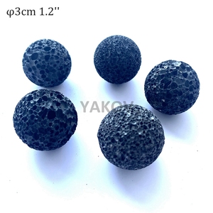 Bolas de lava de roca volcánica para difusor de aceite, suministro directo de fábrica - Product Image 3