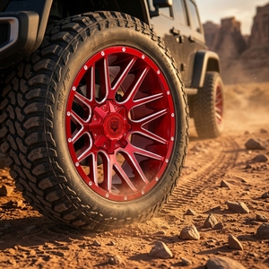 Jantes tout-terrain 4x4 8x170 8x165.1 en aluminium forgé 6061-T6, jantes robustes, capacité de charge de 3500 lb pour les camions <span class=keywords><strong>Ford</strong></span>/PICK UP - Product Image 6