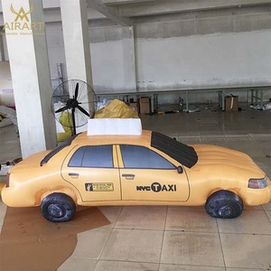 Modèle de taxi de <span class=keywords><strong>New</strong></span> <span class=keywords><strong>York</strong></span>, voiture gonflable personnalisée pour la publicité extérieure - Product Image 4
