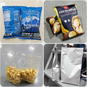 Machine d'emballage automatique VFFS de haute qualité pour frites surgelées, machine d'emballage de nuggets de poulet surgelés, machine d'emballage de sacs de nourriture surgelée avec pesage - Product Image 2