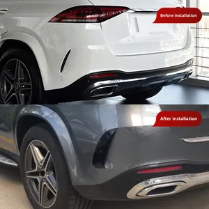 ชุดแต่งแอร์ไนฟ์กันชนหลัง AMG สำหรับรถยนต์ GLE-Class W167 ปี 2019 ขึ้นไป สภาพใหม่ ใบมีดตกแต่งรอบกันชน CLE Coupe C236 ปี 2024 ขึ้นไป ใหม่ - Product Image 5