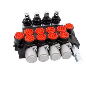 Vanne directionnelle monobloc manuelle à 4 bobines P40-G12-G38-4OT-Série P40-G12-G38-4OT | Vente en gros et OEM - Product Image 2