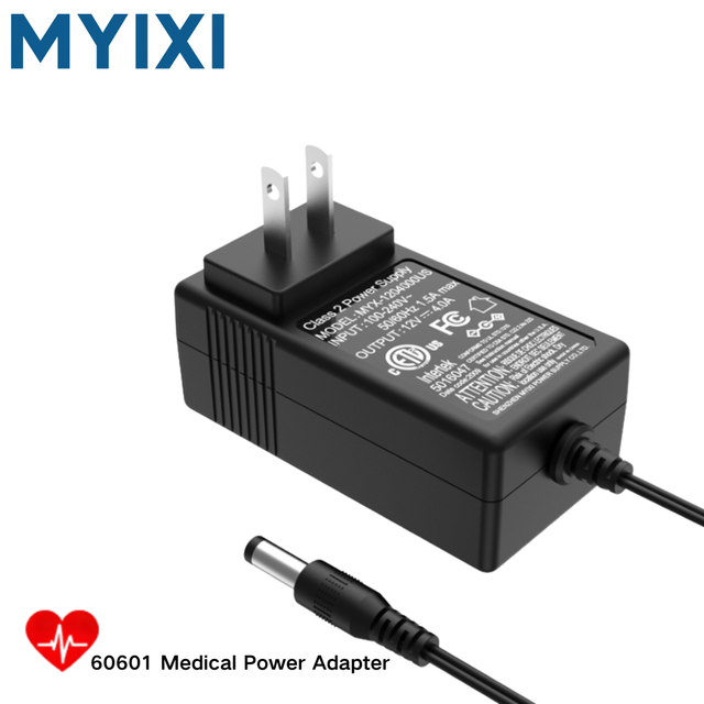MYIXI 48W Wall Mount LCD Monitor Power Adapter 4000mA White 19V 12V 24V 9V 100-240V 50/60Hz AC DC Adapter for TV