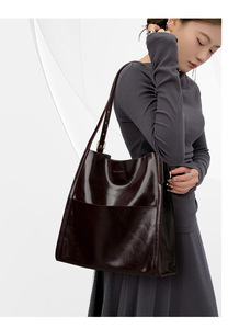 Nuevas Bolsas de Mensajero de Alta Calidad para Mujer, Bolsos de Mano de Cuero Genuino, Bolsos Cruzados, Bolsos de Hombro para Mujer, Bolsos Tote con Asa Superior - Product Image 6