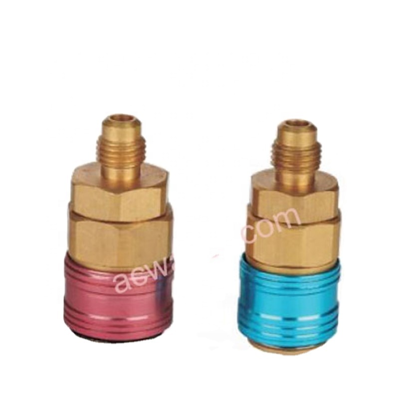 R134a 1/4 дюйма, низкобоковая Соединительная муфта коллекторного коллектора