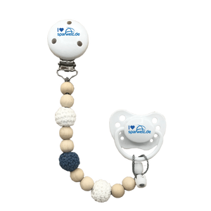 Catena per ciuccio naturale con logo a partire da 70 pezzi - Product Image 1