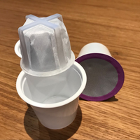 Capsules de café vides, avec couvercle en aluminium 2.0, reconnaissance de Logo personnalisé, étiquettes intimes