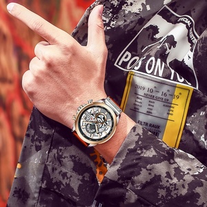 Montre pour homme Curren 8380, élégante et luxueuse, à quartz, multifonctionnelle, étanche, avec calendrier lumineux, Reloj Hombre - Product Image 4