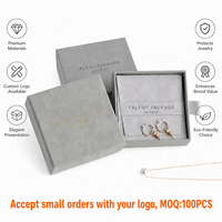 Custom Eco-Friendly Magnetic Closure High-End Ring/Earring/Bracelet Paper Handle Box