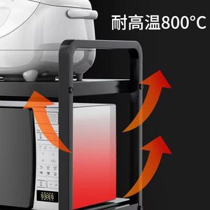 Estante de Almacenamiento para Horno de Microondas de Varias Capas Yichen Furniture, Tipo Expandible para Encimera, Diseño Moderno - Product Image 5