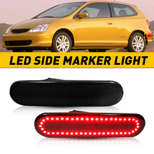 ไฟ LED ด้านข้าง auxito สำหรับ Honda Civic 2002-2005 Si EP3 3ประตู - Product Image 2