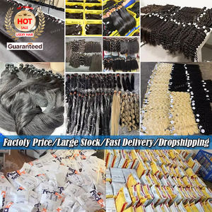 Fagottini per capelli intatti per cuticole vergini del Vietnam non lavorati fornitori di capelli alla rinfusa a doppia trama Raw tempio indiano grezzo estensione di capelli umani - Product Image 5