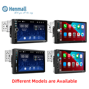 HENMALL 7'' <span class=keywords><strong>7010b</strong></span> 1Din Autoradio universel pour voiture avec 7 couleurs, lecteur MP5 pour voiture, autoradio - Product Image 2