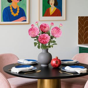 Venta al por Mayor de Fábrica: Flor Artificial de Seda Estilo Retro Dalia para Centro de Mesa en el Hogar, Decoración para Hoteles, Bodas y Fiestas - Product Image 6
