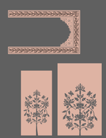 Support mural pour toile de fond de scène et arche de mariage, personnalisable en forme, couleur, taille et motif, pour événements et fêtes