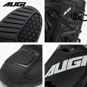 AUGI Off-Road <strong>Boots</strong> Motorcycle Riding Shoes Long <strong>Boots</strong> Men's Breathable Shock-Absorbing Drop-Resistant Outdoor Knight <strong>Boots</strong> - Product Image 4
