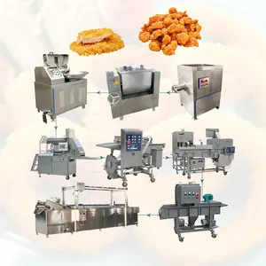 ORME Burger Make Fish Burger Patty Form Maker Machine Small Scale Nugget and Patty Production Line