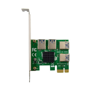 PCIe X1 ASM1184e 4-Port USB 3.0 5Gbps Interne Erweiterungskarte - Product Image 3