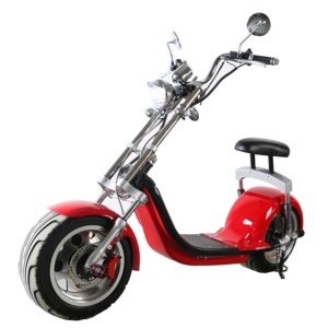 Scooter en aluminium 2000W 60V 20Ah avec batterie amovible longue portée, homologué EEC/COC pour entrepôt - Product Image 3