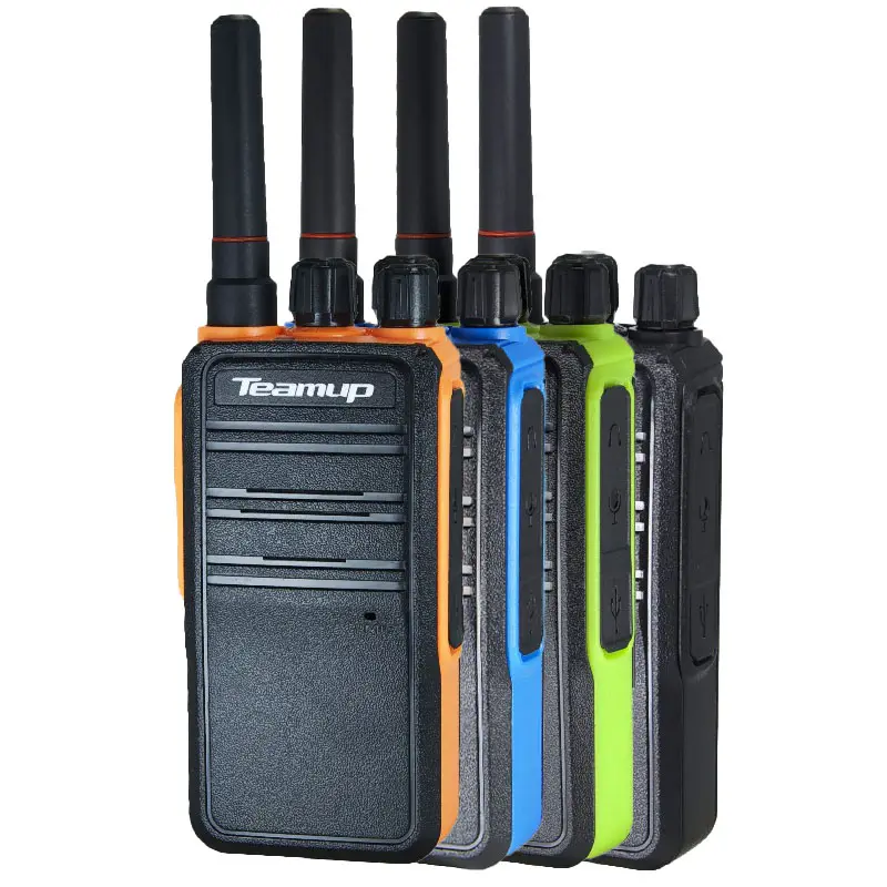 Sıcak walkie talkie de largo allong uzun menzilli talkie-uzun konuşma için walkie su geçirmez temizle cep telefonu