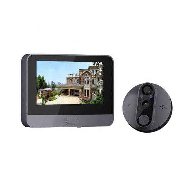 Hot Selling Tuya Smart Digital Door Viewer Camera Phone App Control 4