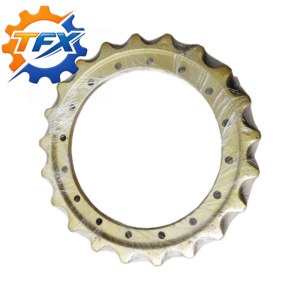 Pignon d'entraînement final pour excavatrice E320 E320B E320C E320D E320E, pièces de rechange pour train de roulement de chenilles - Product Image 1