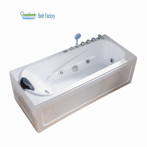 Baignoire de Massage intérieure japonaise pour une personne, frap, blanc, Jet acrylique, tourbillon - Product Image 1